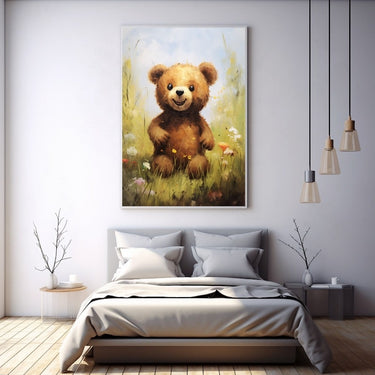 Teddy Bear Painting